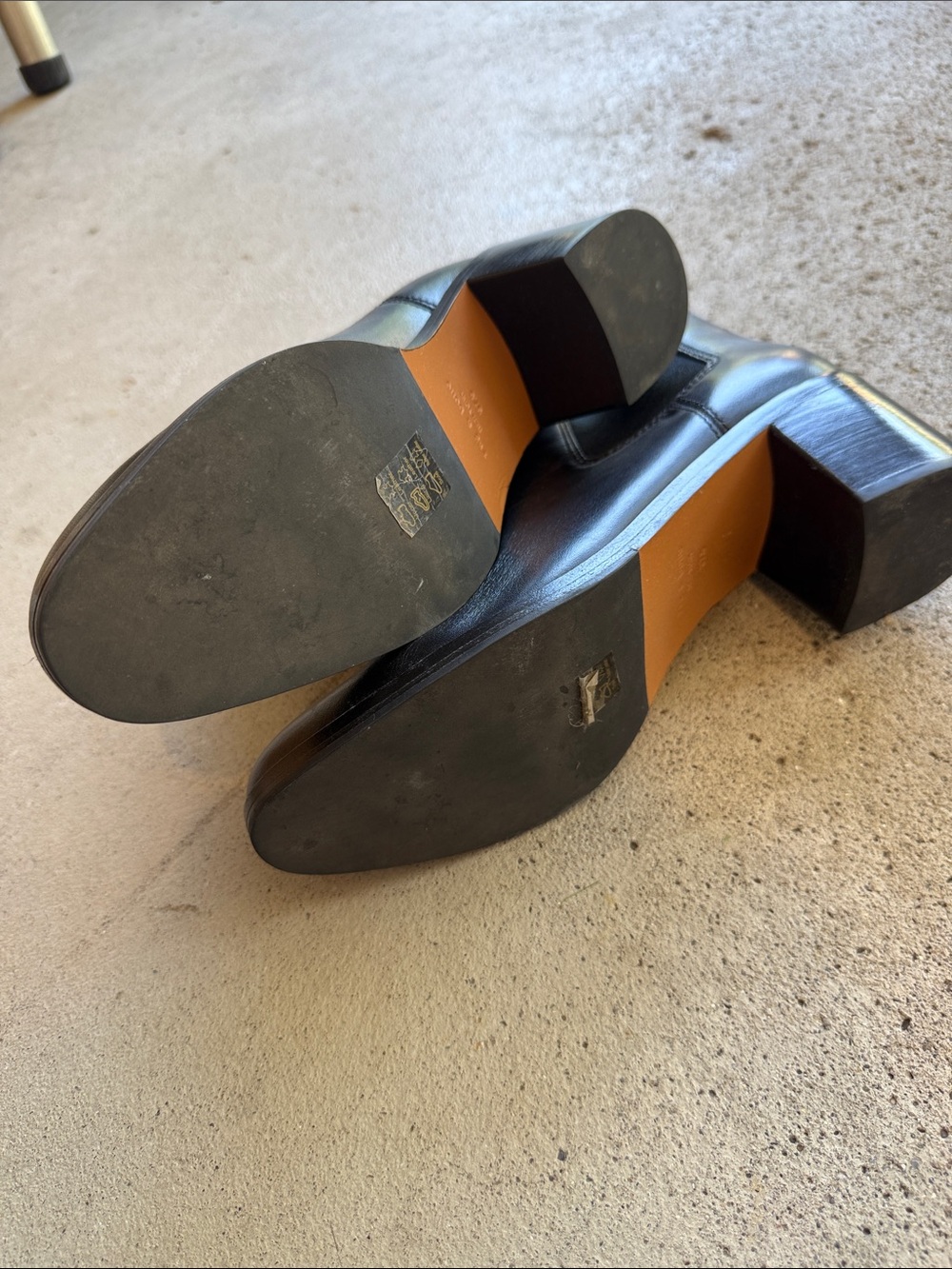 rag & bone Black Leather Chelsea Ankle Boots - Picture 4 of 4